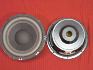 Subwoofer Speakers.4 ohm.eight inch 240w.PAIR.Replacement.Bass Subs 