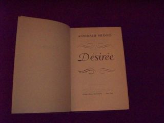 DESIREE by Anne Marie Selinko (1953, Hardcover) VINTAGE