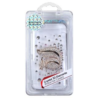 Gold Squirrel Crystal 3D Bling case APPLE iPod touch 4th generation