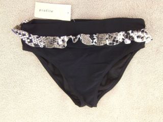 Profile Gottex Under My Skin Hipster Swmsuit Bikini Bottom Retail $48 
