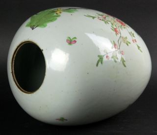 Antique Porcelain Bird Flower Vase Chinese Ceramic