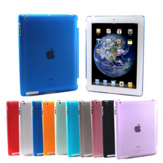   Snap on Hard Case Work with Smart Cover for Apple New iPad 2