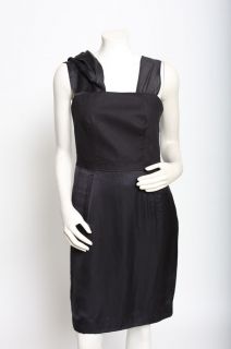 Givenchy Paris Black Cocktail Dress sz 40 US 6 NWT $3,850