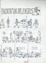 Sergio Aragones Mad 287 A Mad Look at Female Bodybuilders 2 PG Story 