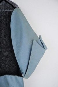 Antonio Berardi Pencil Blue Tulle Dress Size 42
