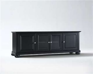 crosley furniture alexandria 60 low profile tv stand black time