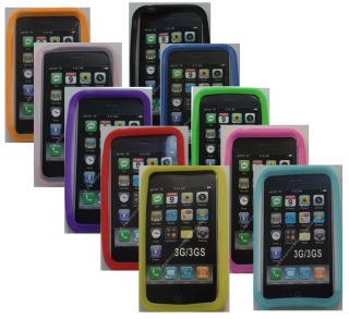 Wholesale LOT400 Silicon Case Cover Apple iPhone 3G 3GS