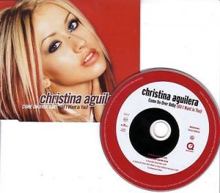 Christina Aguilera Come On Over RARE LTD 5 TRK 2000 CD Single 