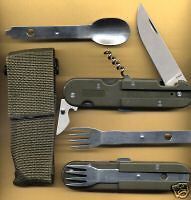 MRE Military LRRP Meal Bushcraft Hunting Survival Mess Kit Chow Set 