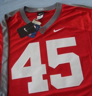 ARCHIE GRIFFIN Ohio State Buckeyes NIKE Pro Combat SEWN JERSEY Rivalry 