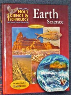 Holt Earth Science and Technology 6th Grade 6 Text with Lab Book 