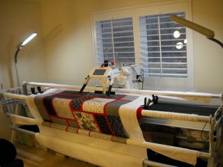   18x8 Long Arm Quilting Machine and Imperial Quilting Frame