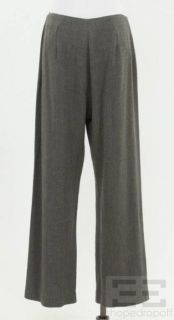 Armani COLLEZIONI 2 PC Grey White Striped Jacket Pants Suit Set Size 