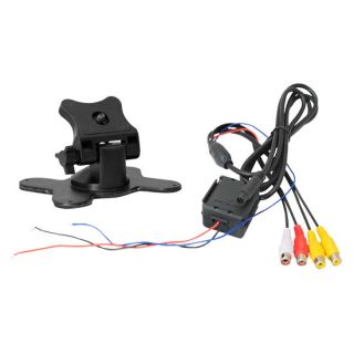TFT LCD Headrest Monitor w/ Stand and AC to DC Adaptor (Black)