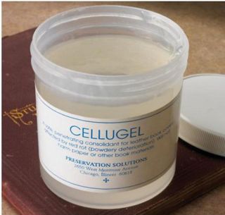 CELLUGEL ARCHIVAL QUALITY LEATHER BOOK PRESERVATION GEL FOR DRY 