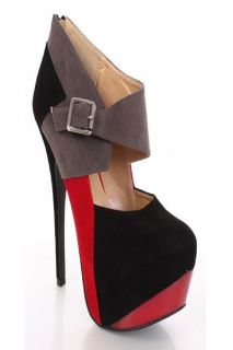 alba super sexy colorblock heel