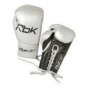 brand new reebok 8oz leather amir khan boxing gloves time