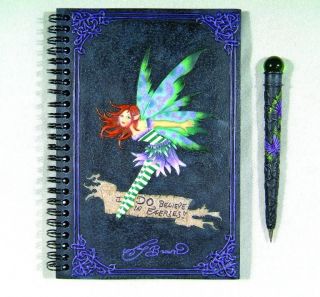 amy brown i do believe in fairies journal set book