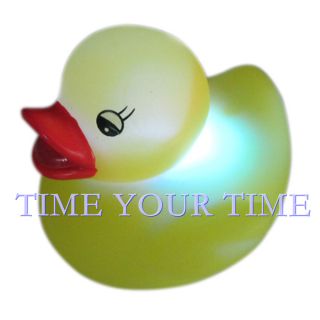 Baby Bath Toy Yellow Color Changing Duck LED Lamp Light
