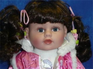 18 IN VINYL DOLL ASHLEY CATHAY COLLECTION NEW