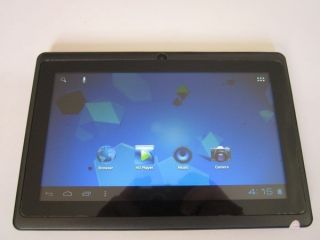 GOOGLE ANDROID   BLACK 7” MID TABLET PC   ULTRA THIN 20GB STORAGE 