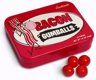 Bacon Gumballs Bacon Flavored Gum Gag Gifts Party Favor