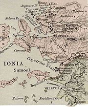 180px Ionia,_Asia_Minor_Map,_Classical_Atlas,_1886,_Keith_Johnston