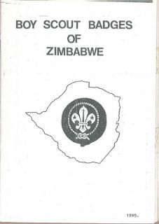   Scouts of Zimbabwe Boy Scout Badges Catalogue Book 1995 Issued