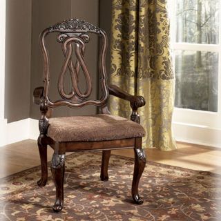 Ashley North Shore New Dining Room Arm Chair 2 CN  