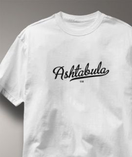Ashtabula Ohio Oh Metro Hometown Souvenir T Shirt XL
