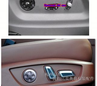 Chrome Seat Adjustment Switch for Audi A5 Q5 A4 B8 2009 2010 2011 2012 