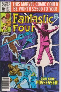 Marvel Comics Fantastic Four 222 1980 Issue FN VF Cond