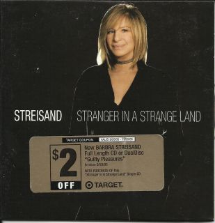 Barbra Streisand Bee Gees Barry Gibb Stranger in Land Limited Target 