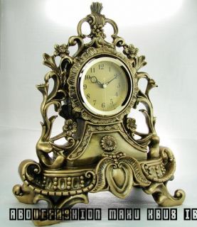 New European Antique Goddess Art Bell Creative Clock Watches Living 