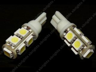 T10 921 Back Up Reverse Light 9 LEDs Bulbs Xenon White