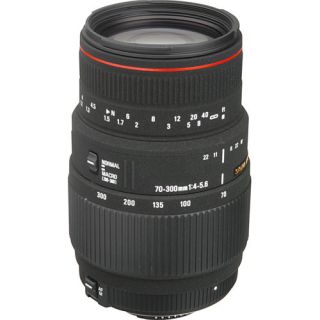  Telephoto 70 300mm f/4 5.6 APO DG Macro Autofocus Lens for Nikon AF D