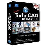   Deluxe 19 CAD Software with Free training. Turbo CAD Design
