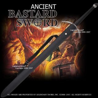 44 Medieval Bastard Sword Practical Templar Knight Crusader Two 