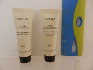 AVEDA Invati Shampoo Conditioner thickening reduces hair loss trial 