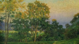 Cyrus Bates Currier Ohio/California ~ Impressionist Landscape Oil 