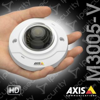 Axis Camera M3005 V   2 Megapixel HDTV 1080P Dome IP/Network Cam (0517 