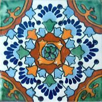 Sale █ 100 Mexican Ceramic 4x4 Talavera Tile Wholesale
