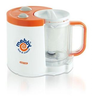 New Mebby Baby Blender Cooker Baby Chef Toddler Child Food Processor 4 