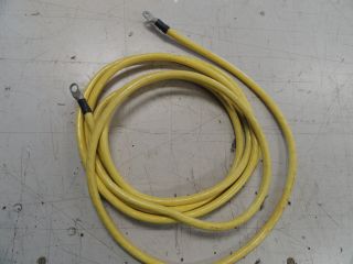 16 Yellow Battery Cable with Terminal Lugs 2 AWG Gauge Marine Boat 