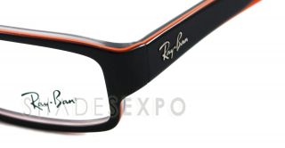 New Ray Ban Eyeglasses RB 5246 Black 5091 RX5091 Auth