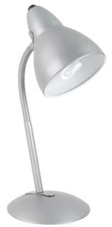 Gooseneck Desk Lamp Silver 17 1 2 in 5277201 Keystore Intl MCO Limited 