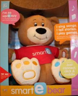 Brand New Smart E Bear Interactive Toy Game Song Age 2