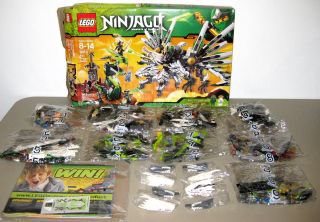LEGO Ninjago Epic Dragon Battle 9450 ALL Ninja Minifigs Open Box 