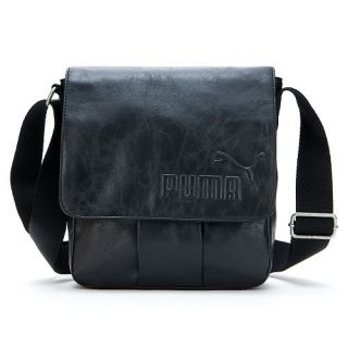 Brand New Puma Bandon Small Shoulder Messenger Bag Black 07071901 