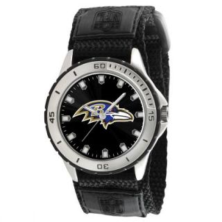 Baltimore Ravens NFL Football Wrist Watch Wristwatch Velcro Strap 